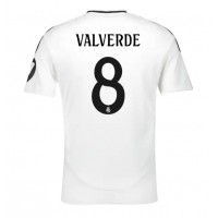 Real Madrid Federico Valverde #8 Fußballbekleidung Heimtrikot 2024-25 Kurzarm